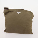 PRADA Shoulder Bag Nylon 5 Set Green Black Red Auth 174966-17