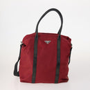 PRADA Shoulder Bag Nylon 5 Set Green Black Red Auth 174966-2