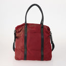 PRADA Shoulder Bag Nylon 5 Set Green Black Red Auth 174966-3
