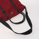 PRADA Shoulder Bag Nylon 5 Set Green Black Red Auth 174966-4