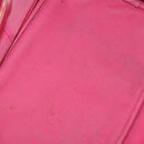 PRADA Canapa Hand Bag Canvas 2 Set Pink Beige Auth 174968-17