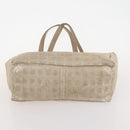 CHANEL New Travel line Tote Bag Nylon 5 Set Beige Black CC Auth 174969-16