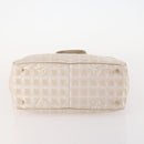 CHANEL New Travel line Tote Bag Nylon 5 Set Beige Black CC Auth 174969-5