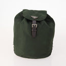 PRADA Backpack Nylon 5 Set Green Black Auth 174970-12