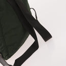 PRADA Backpack Nylon 5 Set Green Black Auth 174970-14
