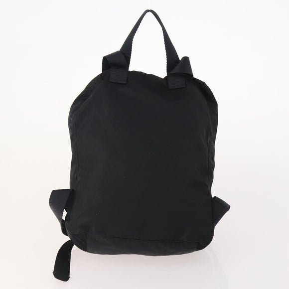 PRADA Backpack Nylon 5 Set Green Black Auth 174970