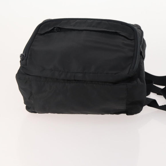 PRADA Backpack Nylon 5 Set Green Black Auth 174970