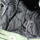 PRADA Backpack Nylon 5 Set Green Black Auth 174970-6