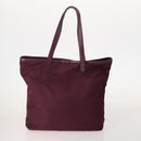 PRADA Hand Bag Nylon 5 Set Green Beige Red Auth 174971-3