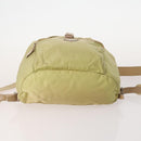 PRADA Backpack Nylon 5 Set Green Beige blue Auth 174972-10