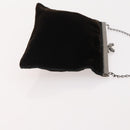 PRADA Shoulder Bag Nylon Velour 4 Set Black Green Auth 174976-22