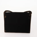 PRADA Shoulder Bag Nylon Velour 4 Set Black Green Auth 174976-9