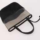 PRADA Shoulder Bag Canvas Leather 5 Set Black White Brown Auth 174978-10