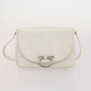 PRADA Shoulder Bag Canvas Leather 5 Set Black White Brown Auth 174978-20