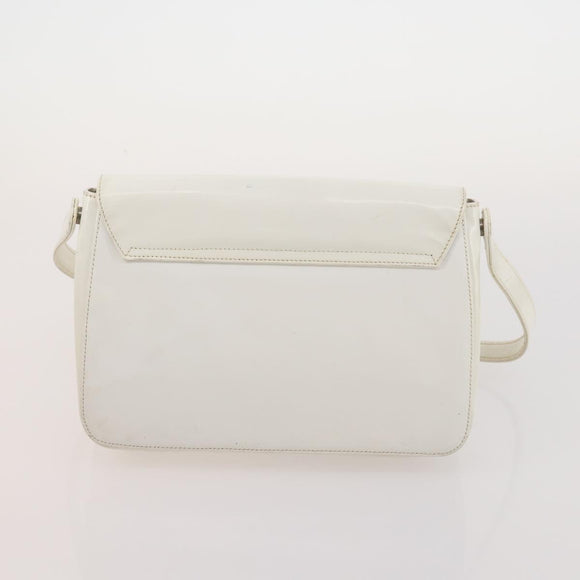 PRADA Shoulder Bag Canvas Leather 5 Set Black White Brown Auth 174978