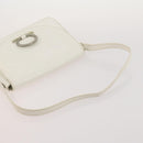 PRADA Shoulder Bag Canvas Leather 5 Set Black White Brown Auth 174978-22