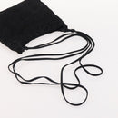 PRADA Shoulder Bag Canvas Leather 5 Set Black White Brown Auth 174978-27