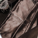 PRADA Shoulder Bag Canvas Leather 5 Set Black White Brown Auth 174978-7