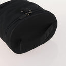 PRADA Vanity Hand Bag Nylon 4 Set Black Red Auth 174980-11