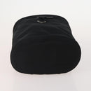 PRADA Vanity Hand Bag Nylon 4 Set Black Red Auth 174980-12