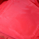 PRADA Vanity Hand Bag Nylon 4 Set Black Red Auth 174980-19