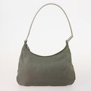 PRADA Hand Bag Nylon 5 Set Beige Green Auth 174981-12
