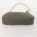 PRADA Hand Bag Nylon 5 Set Beige Green Auth 174981-15