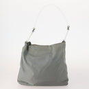 PRADA Hand Bag Nylon 5 Set Beige Green Auth 174981-2