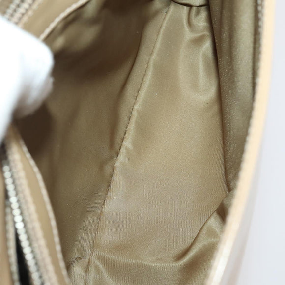PRADA Hand Bag Nylon 5 Set Beige Green Auth 174981