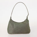 PRADA Hand Bag Nylon 5 Set Beige Green Auth 174981-8