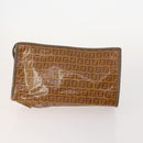 FENDI Dior Zucca Canvas Zucchino Canvas Bag 5 Set Brown Black Red Auth 174983-3
