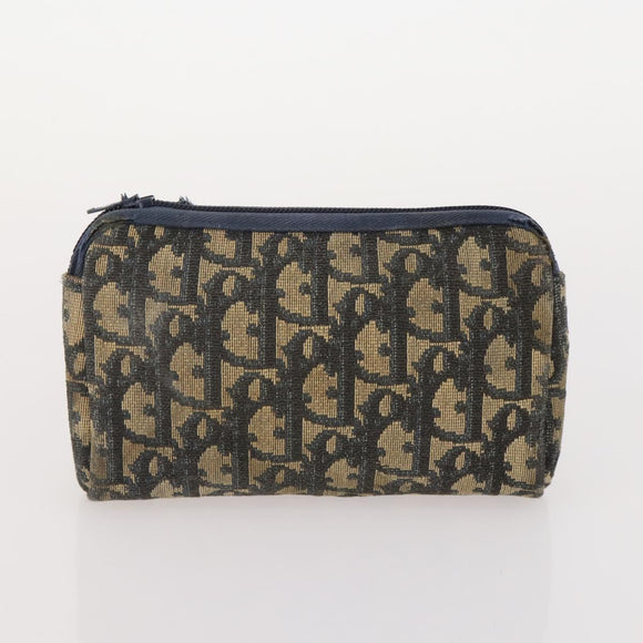 Christian Dior Trotter Canvas Shoulder Bag 7 Set Pink Navy Brown Auth 174985