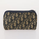 Christian Dior Trotter Canvas Shoulder Bag 7 Set Pink Navy Brown Auth 174985-23