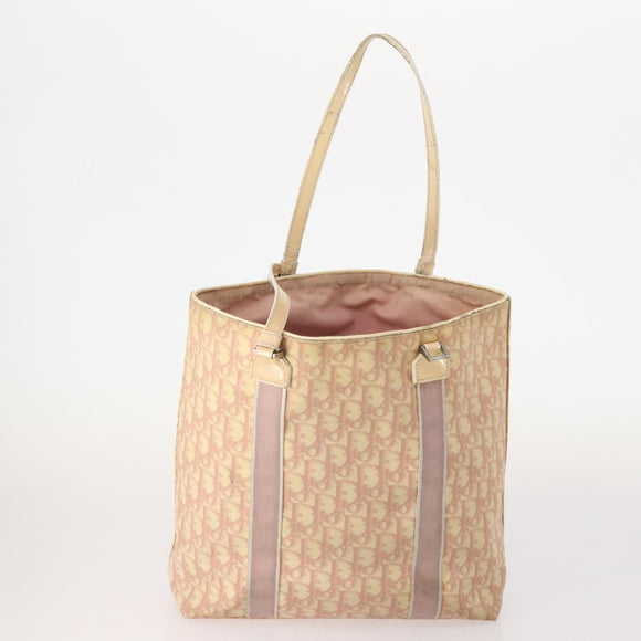 Christian Dior Trotter Canvas Shoulder Bag 7 Set Pink Navy Brown Auth 174985
