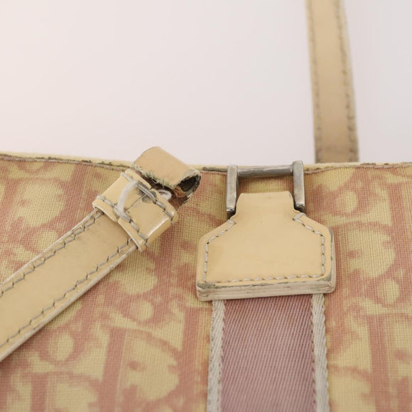 Christian Dior Trotter Canvas Shoulder Bag 7 Set Pink Navy Brown Auth 174985