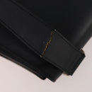 Salvatore Ferragamo Hand Bag Suede Leather 5 Set Black Navy Auth 174986-23