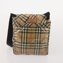 Burberrys Burberry Nova Check Hand Bag Nylon 5 Set Beige Auth 174988-15