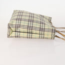 Burberrys Burberry Nova Check Hand Bag Nylon 5 Set Beige Auth 174988-4