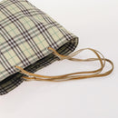 Burberrys Burberry Nova Check Hand Bag Nylon 5 Set Beige Auth 174988-5