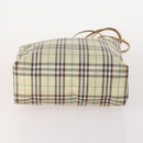 Burberrys Burberry Nova Check Hand Bag Nylon 5 Set Beige Auth 174988-7