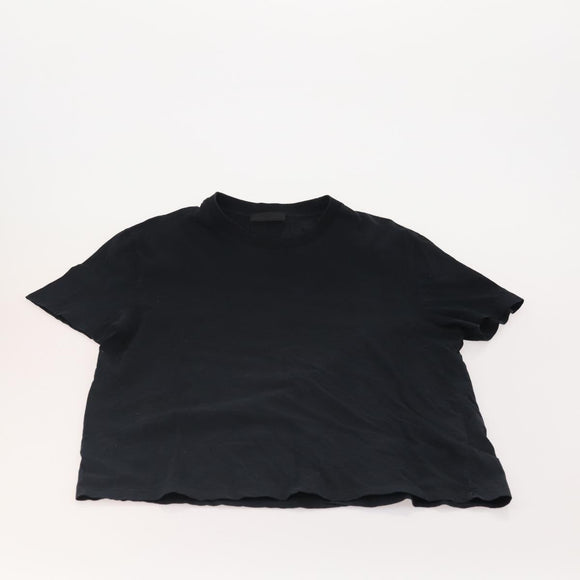 PRADA Hermes Shirt Cotton 3 Set Black Beige Auth 174992