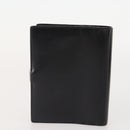 GUCCI GG Canvas Pouch Leather 5 Set Black Beige Auth 174994-13