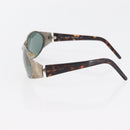 GUCCI Sunglasses plastic 3 Set Brown Black Auth 174997-7
