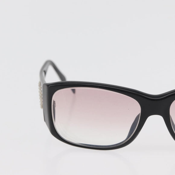 Christian Dior Chanel Sunglasses plastic 2 Set Brown Black Auth 174998