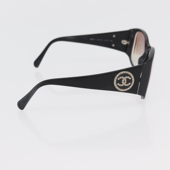 Christian Dior Chanel Sunglasses plastic 2 Set Brown Black Auth 174998