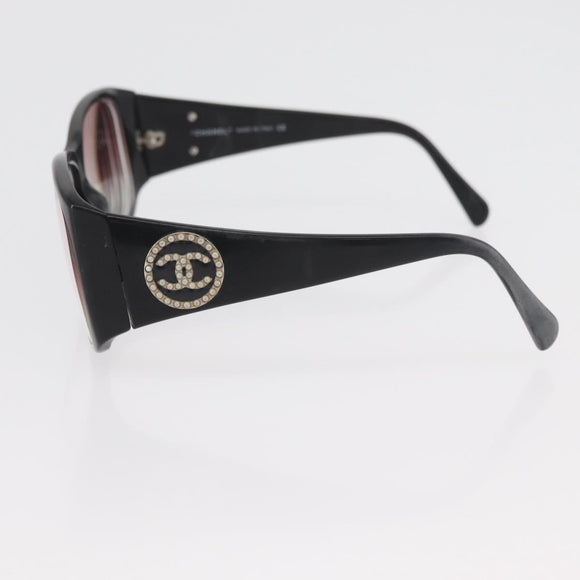 Christian Dior Chanel Sunglasses plastic 2 Set Brown Black Auth 174998