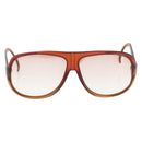 Christian Dior Chanel Sunglasses plastic 2 Set Brown Black Auth 174998-2