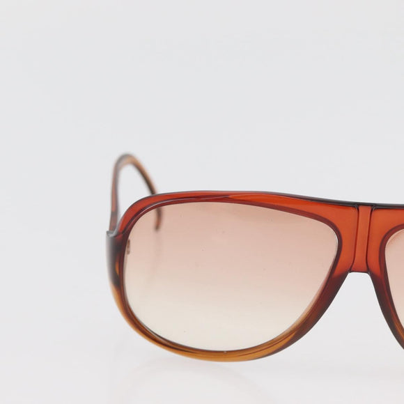 Christian Dior Chanel Sunglasses plastic 2 Set Brown Black Auth 174998