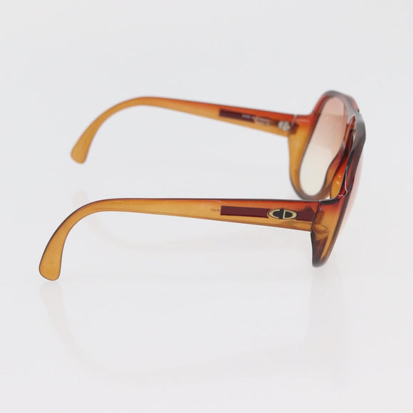Christian Dior Chanel Sunglasses plastic 2 Set Brown Black Auth 174998