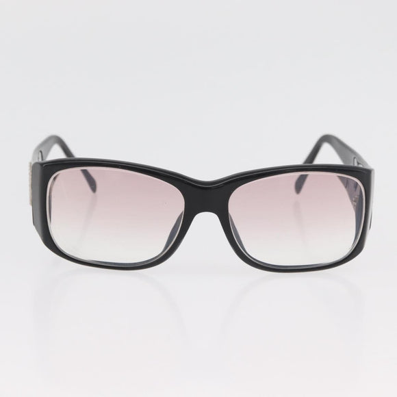 Christian Dior Chanel Sunglasses plastic 2 Set Brown Black Auth 174998